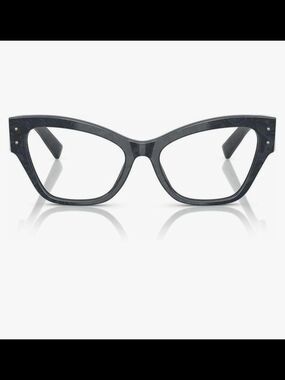 DG3404 Dolce & Gabbana Black Cat-Eye Frame Sunglasses